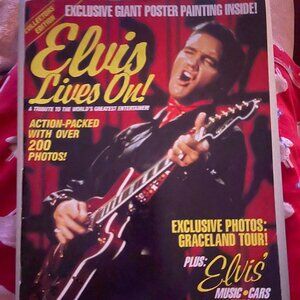 Elvis Lives On Magazine - 1992
